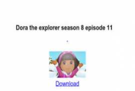 Torrent Dora The Explorer Season 3